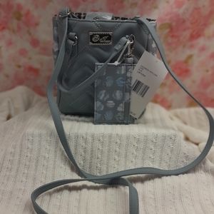NWT Betsey Johnson quilted crossbody